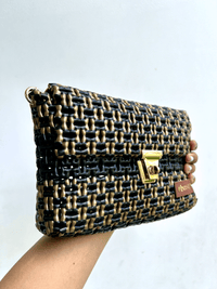 Designer Sling- Black and Gold