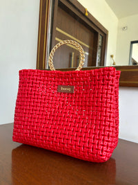 Cross Bodybag- Cherry Red