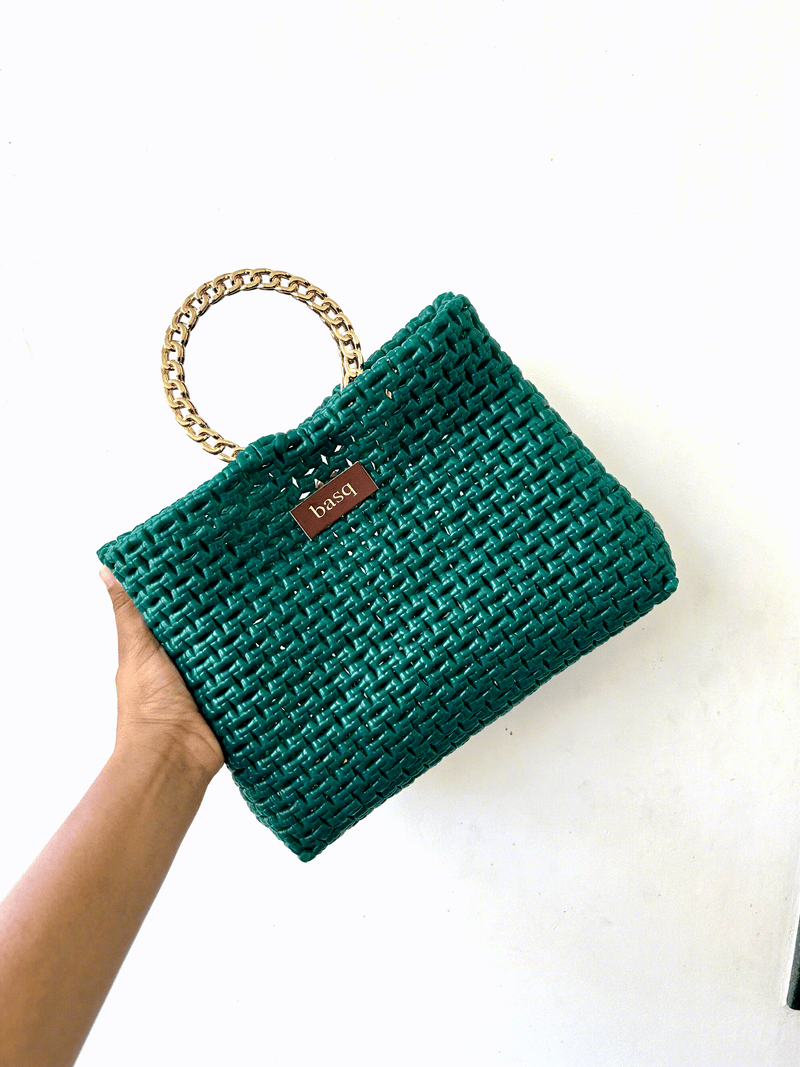 Cross Bodybag- Bottle Green