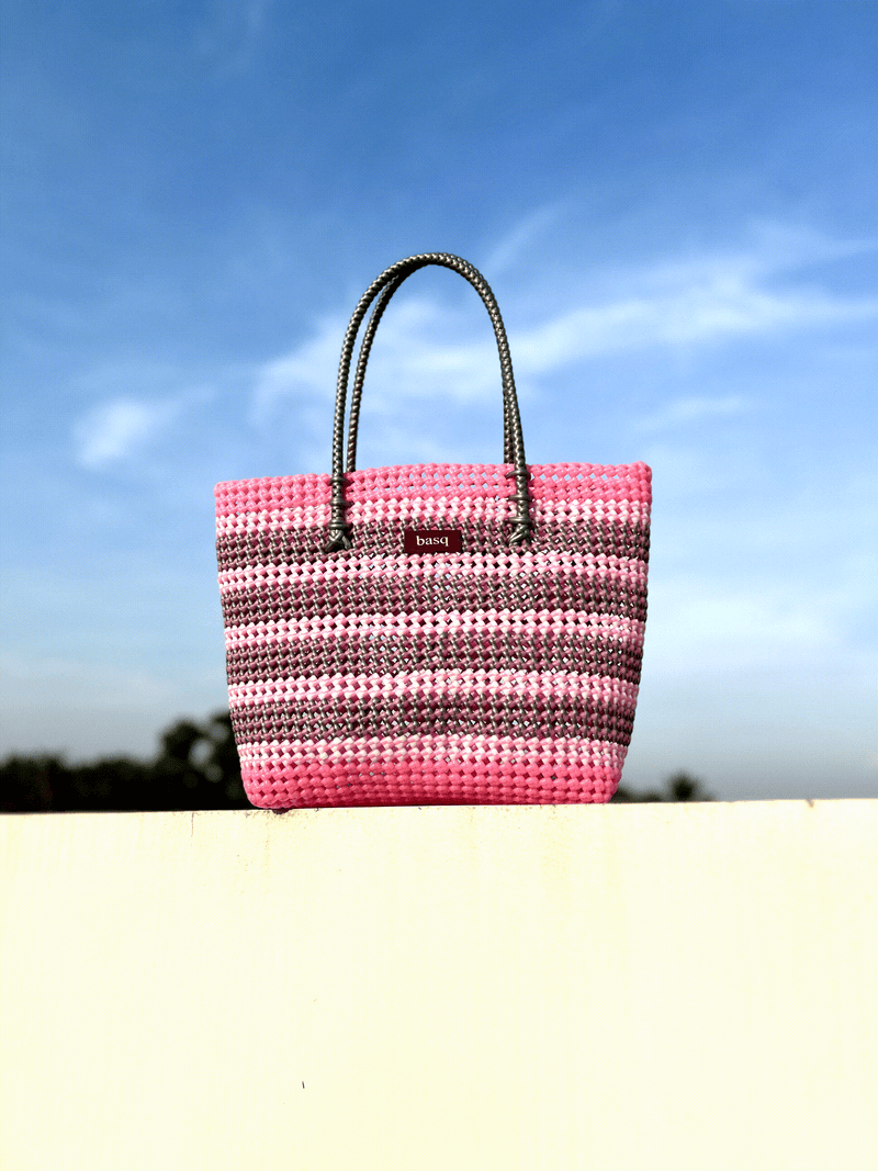 Designer Tote- Pink Candy